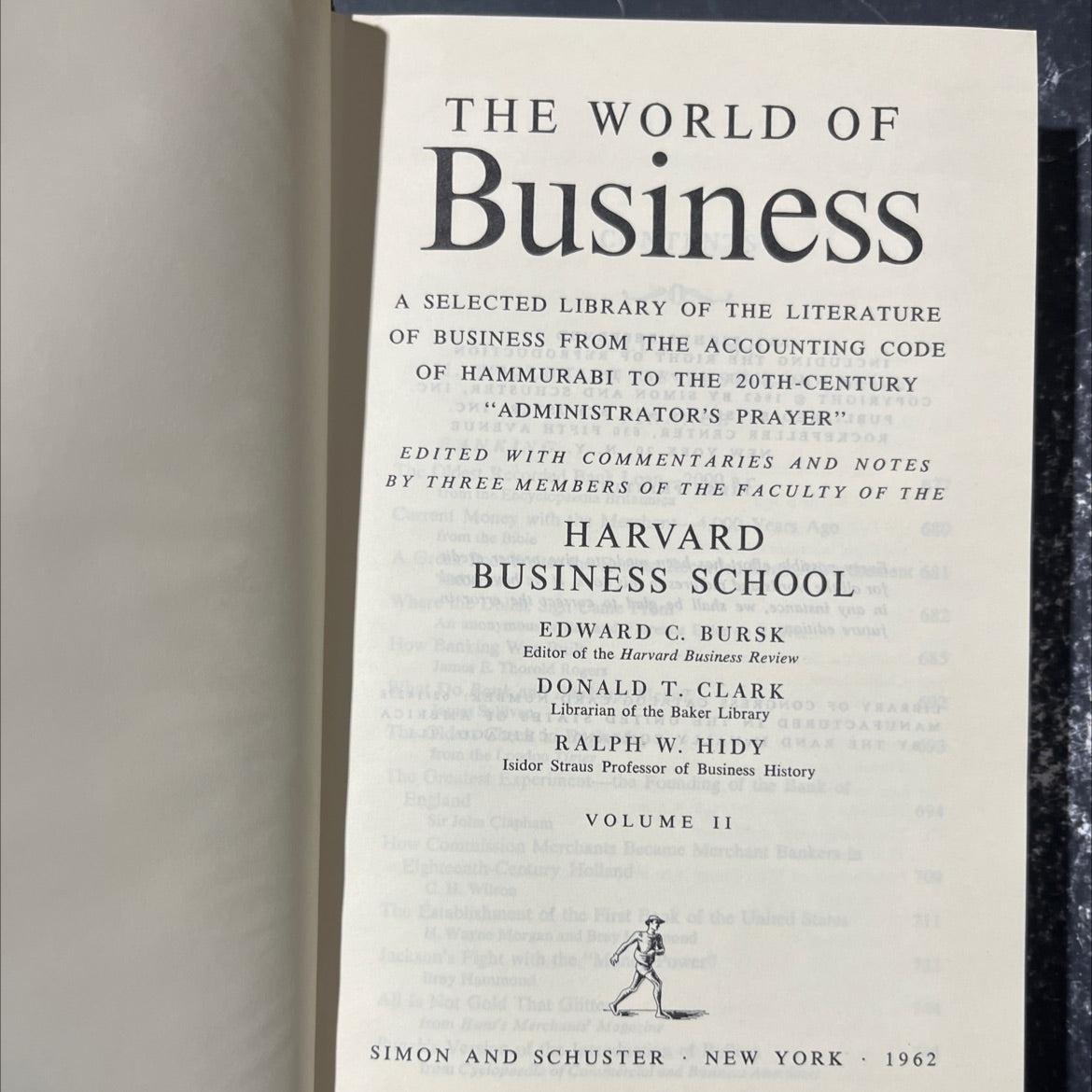 the world of business book, by unknown, 1962 Hardcover image 2