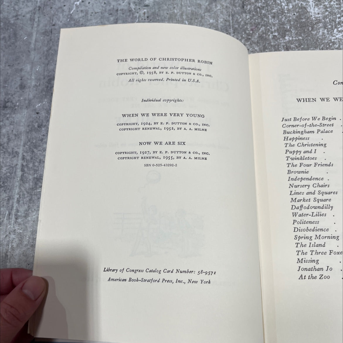 the world of christopher robin the complete when we were very young and now we are six book, by a. a. milne, 1958 image 3