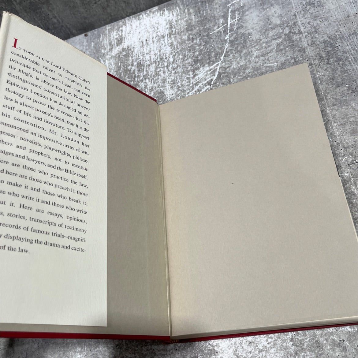 the world of law book, by ephraim london, 1960 Hardcover image 4