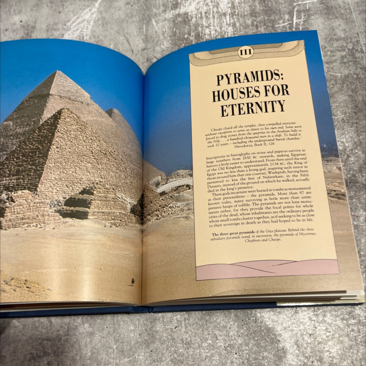 the world of the pharaohs book, by christine hobson, 1987 Hardcover image 4