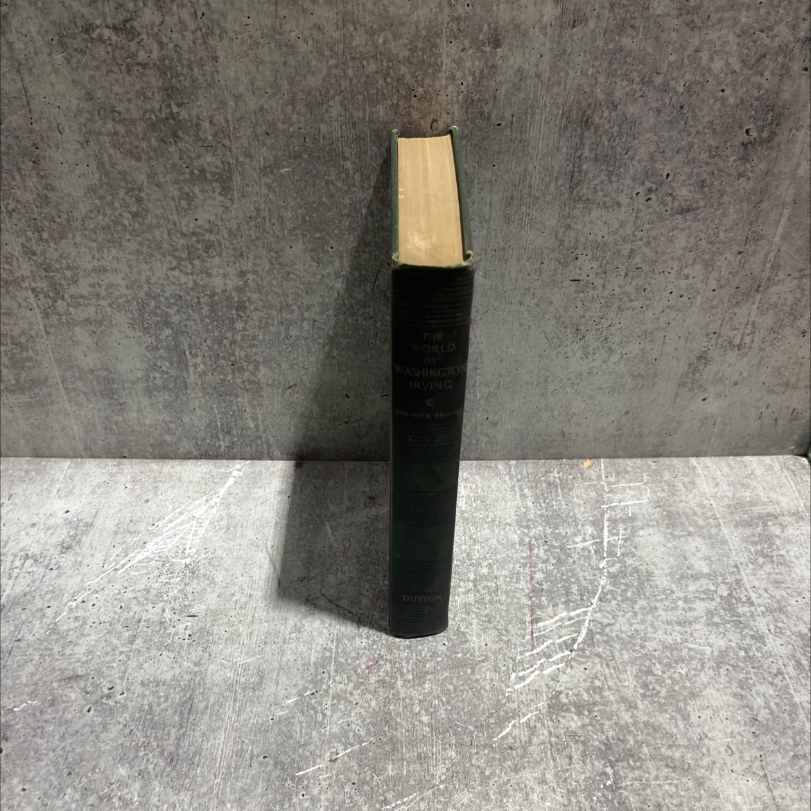 the world of washington irving book, by van wyck brooks, 1944 Hardcover image 4