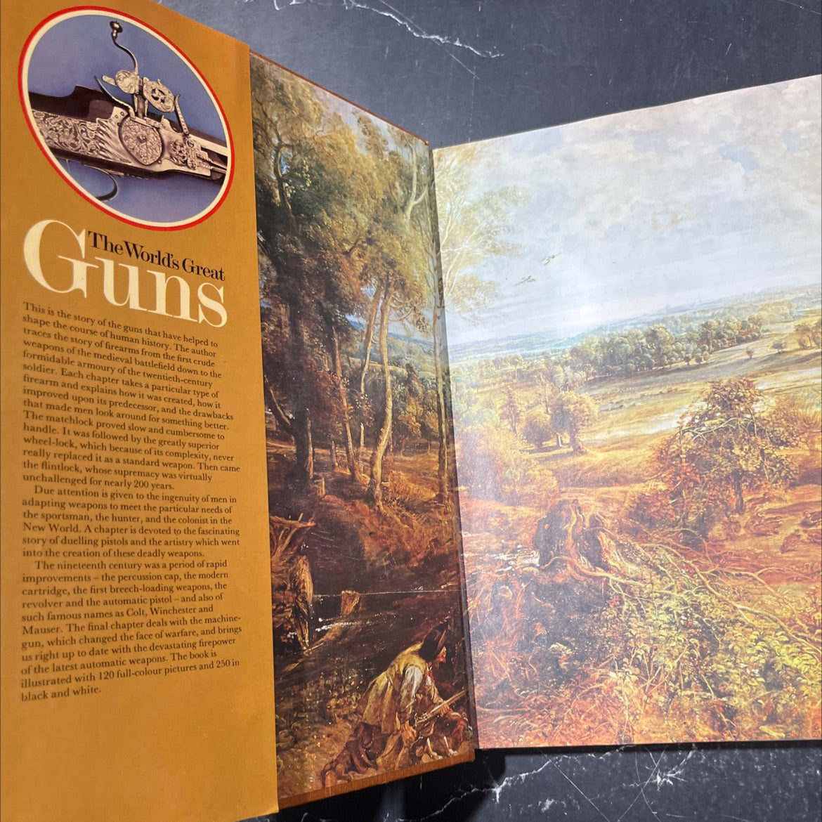 the world's great guns book, by Frederick Wilkinson, 1977 Hardcover image 4