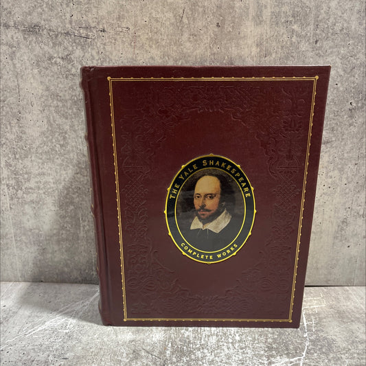 the yale shakespeare the complete works book, by wilbur l. cross, tucker brooke, 1993 Leather image 1