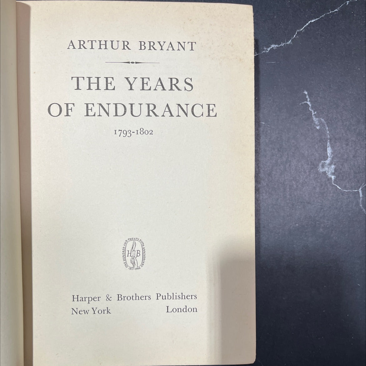 the years of endurance, 1793-1802 book, by arthur bryant, 1942 Hardcover image 2