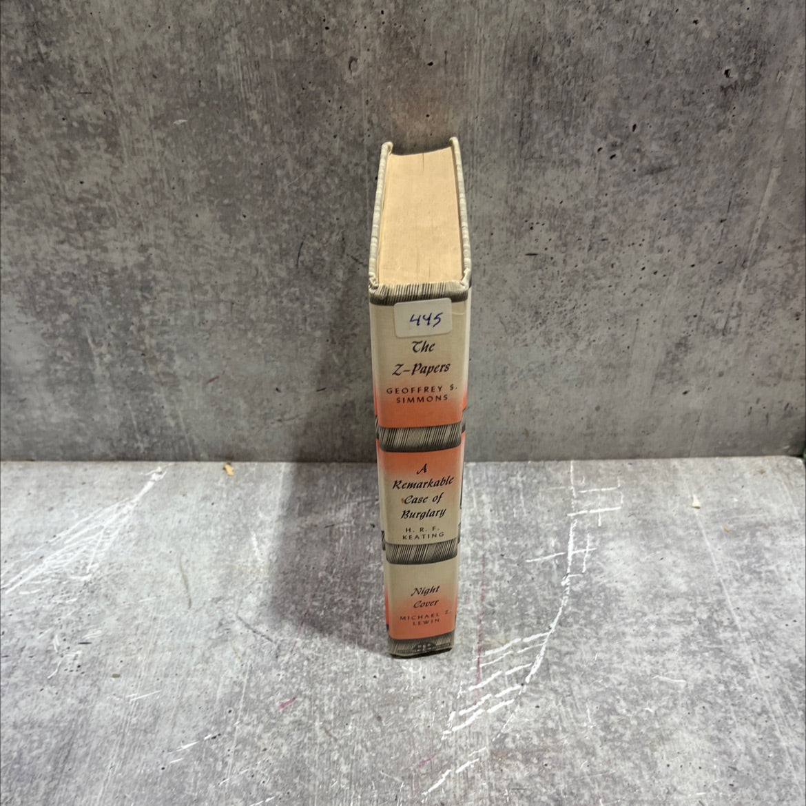 the z-papers book, by geoffrey s. simmons, 1976 Hardcover image 4