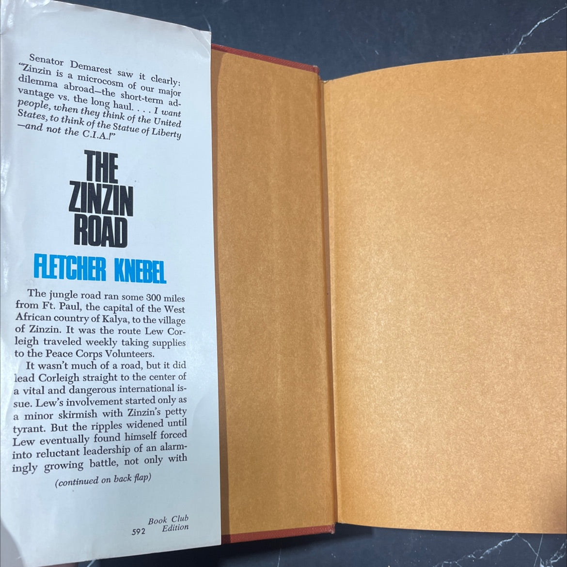 the zinzin road book, by Fletcher Knebel, 1966 Hardcover image 4