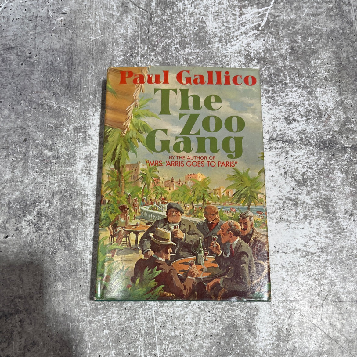 the zoo gang book, by paul gallico, 1971 Hardcover image 1