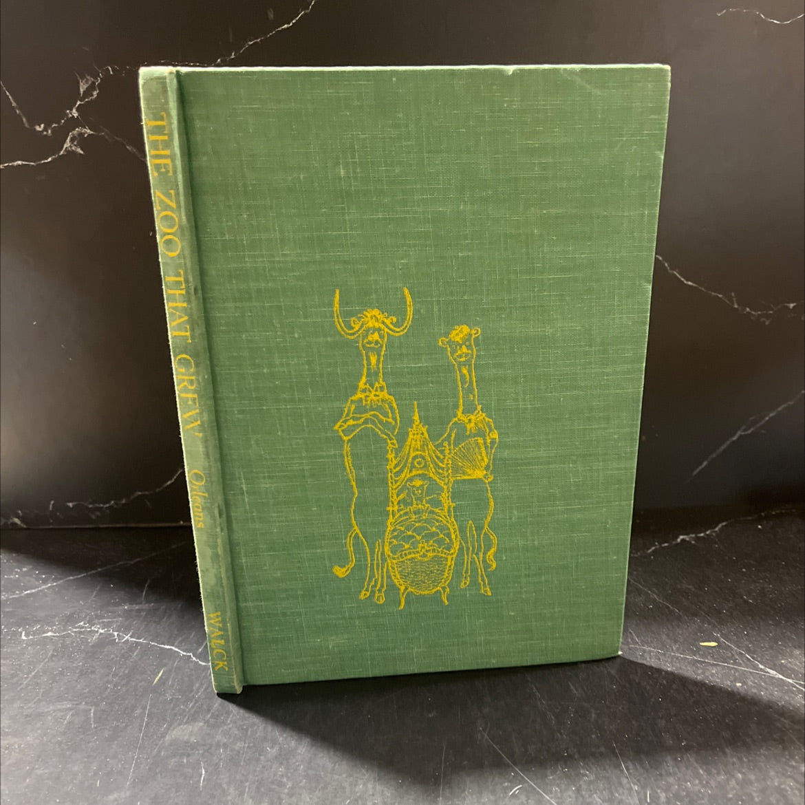 the zoo that grew book, by ilo orleans, 1960 Hardcover image 1