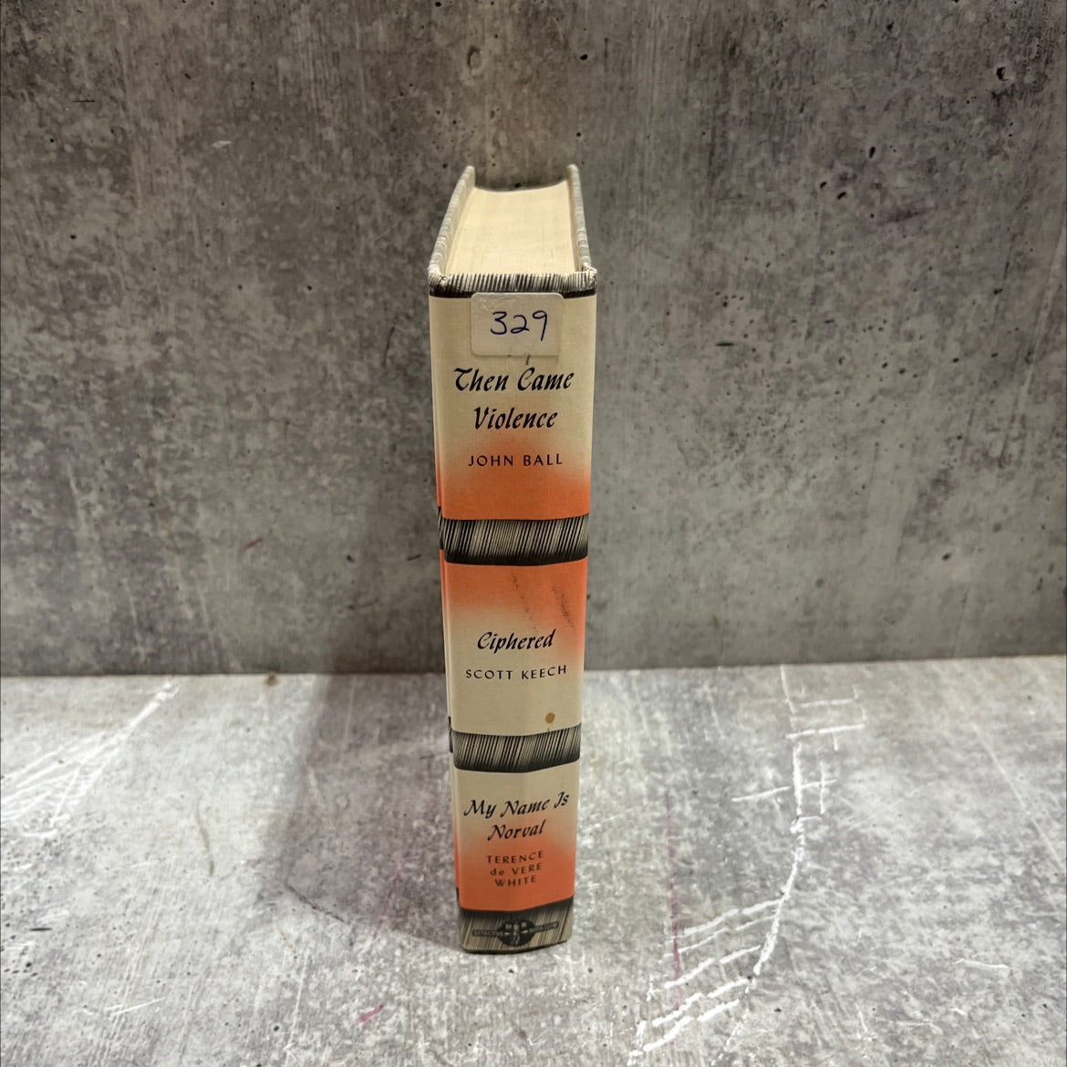 then came violence book, by John Ball, 1980 Hardcover image 4