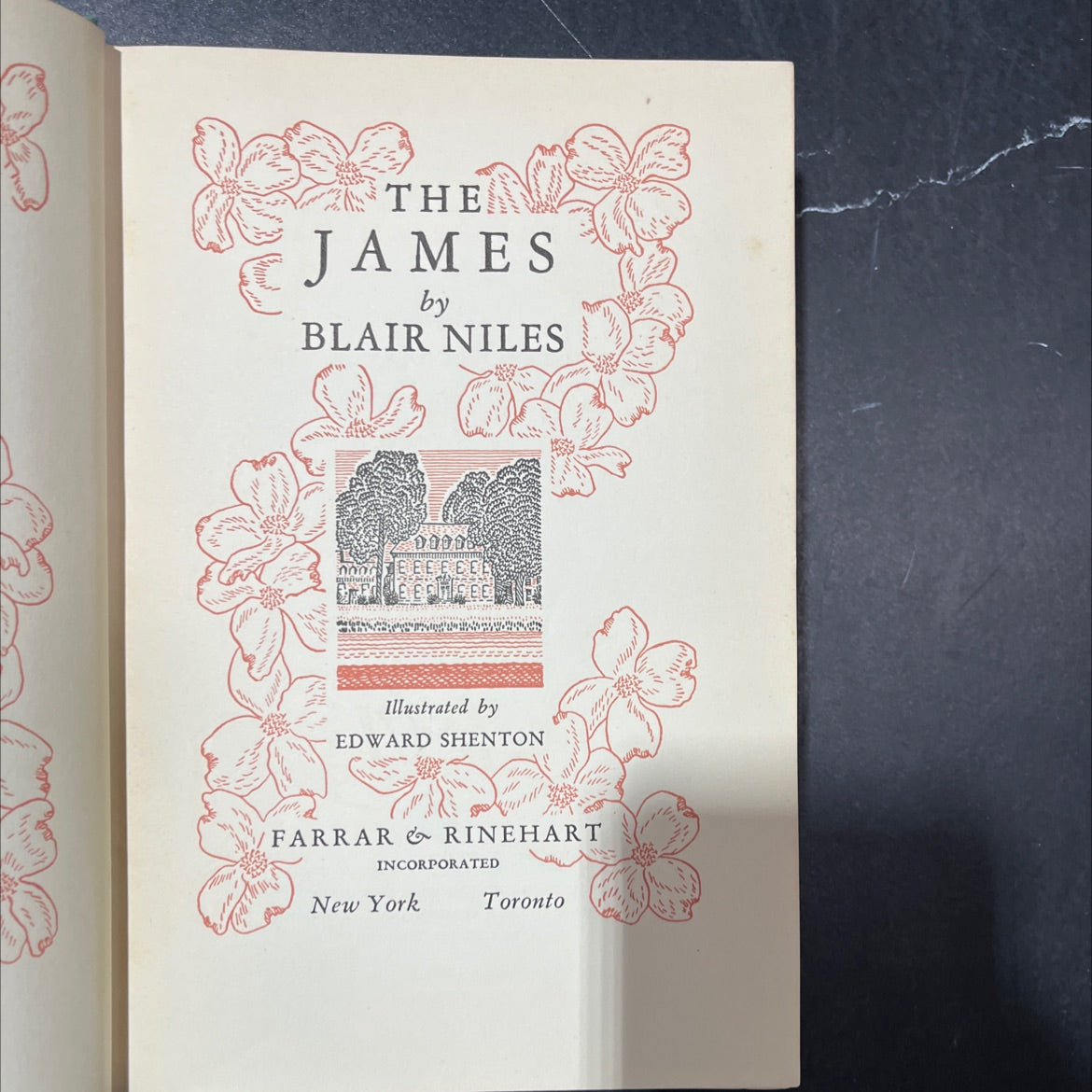 then james book, by blair niles, 1939 Hardcover image 2