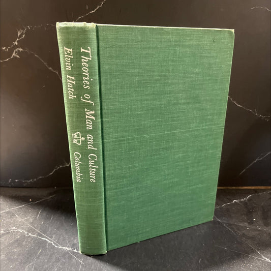 theories of man and culture book, by Elvin Hatch, 1973 Hardcover image 1