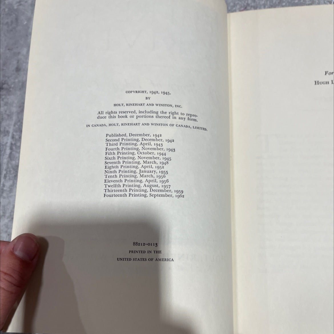 there is a river the story of edgar cayce book, by thomas sugrue, 1962 Hardcover image 3
