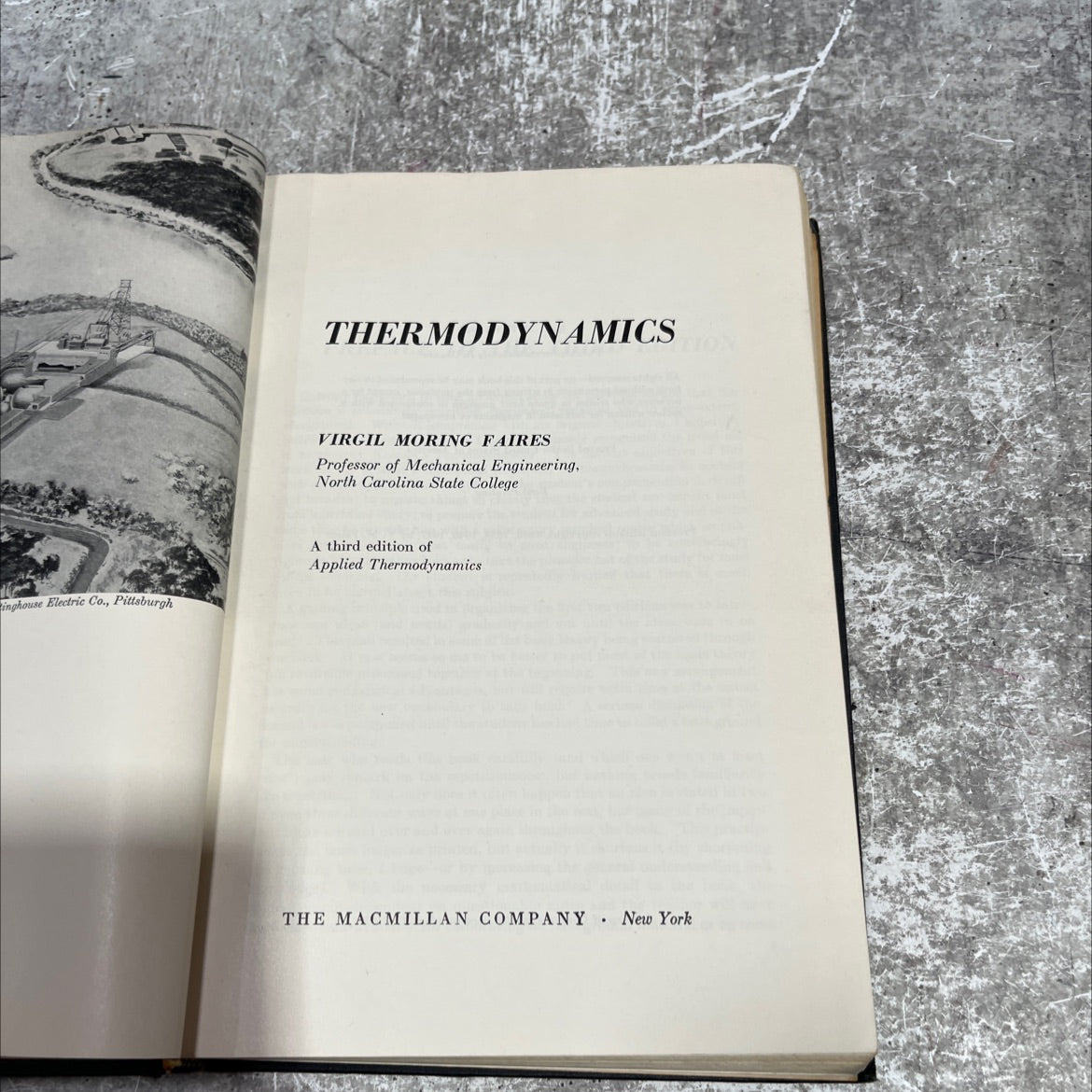 thermodynamics book, by virgil moring faires, 1957 Hardcover image 2
