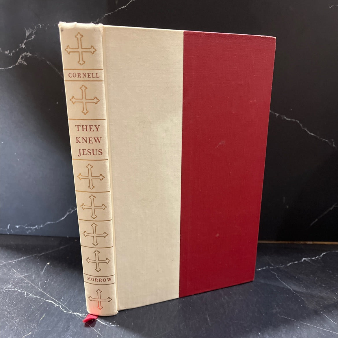 they knew jesus book, by george w. cornell, 1957 Hardcover image 1