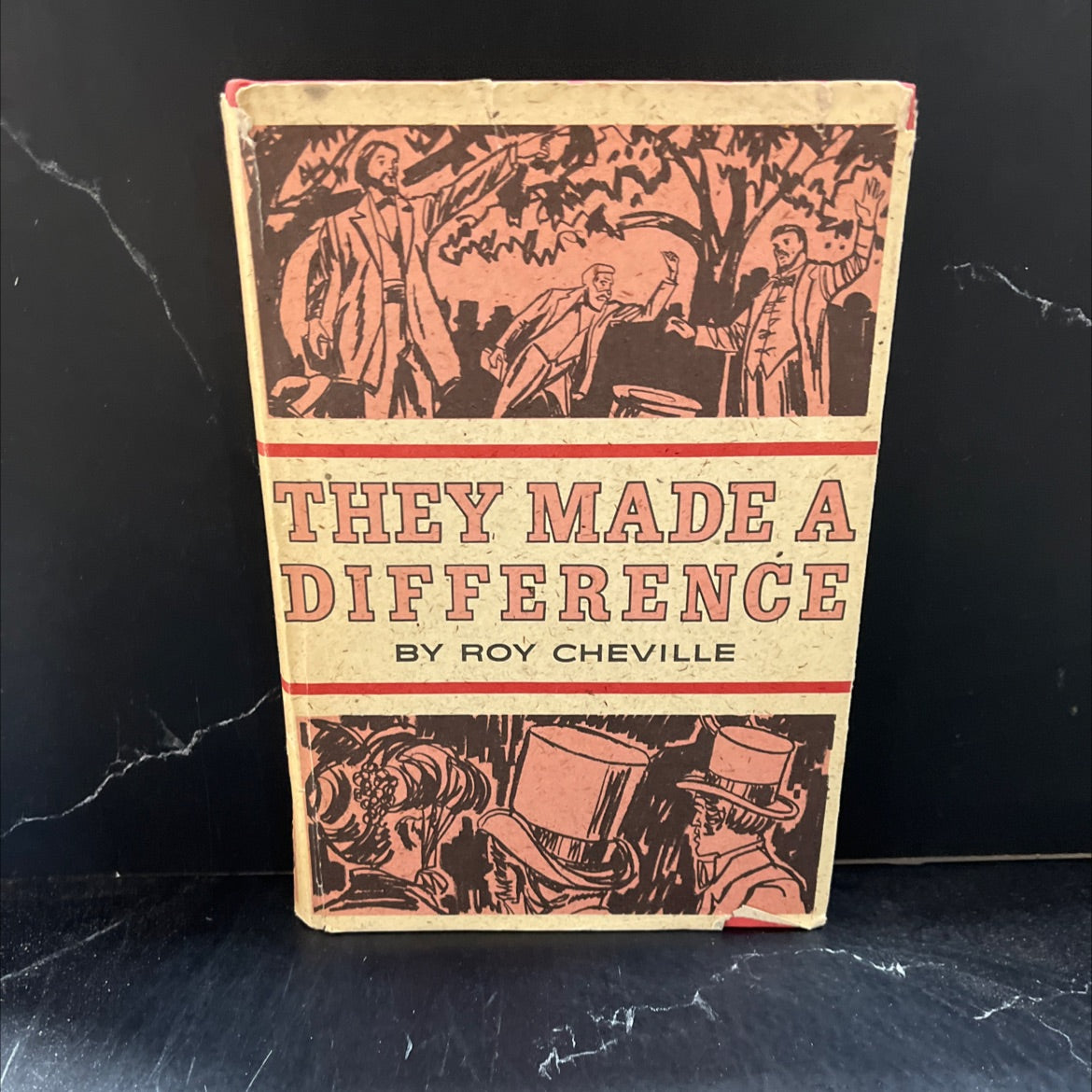 they made a difference book, by roy cheville, 1970 Hardcover image 1