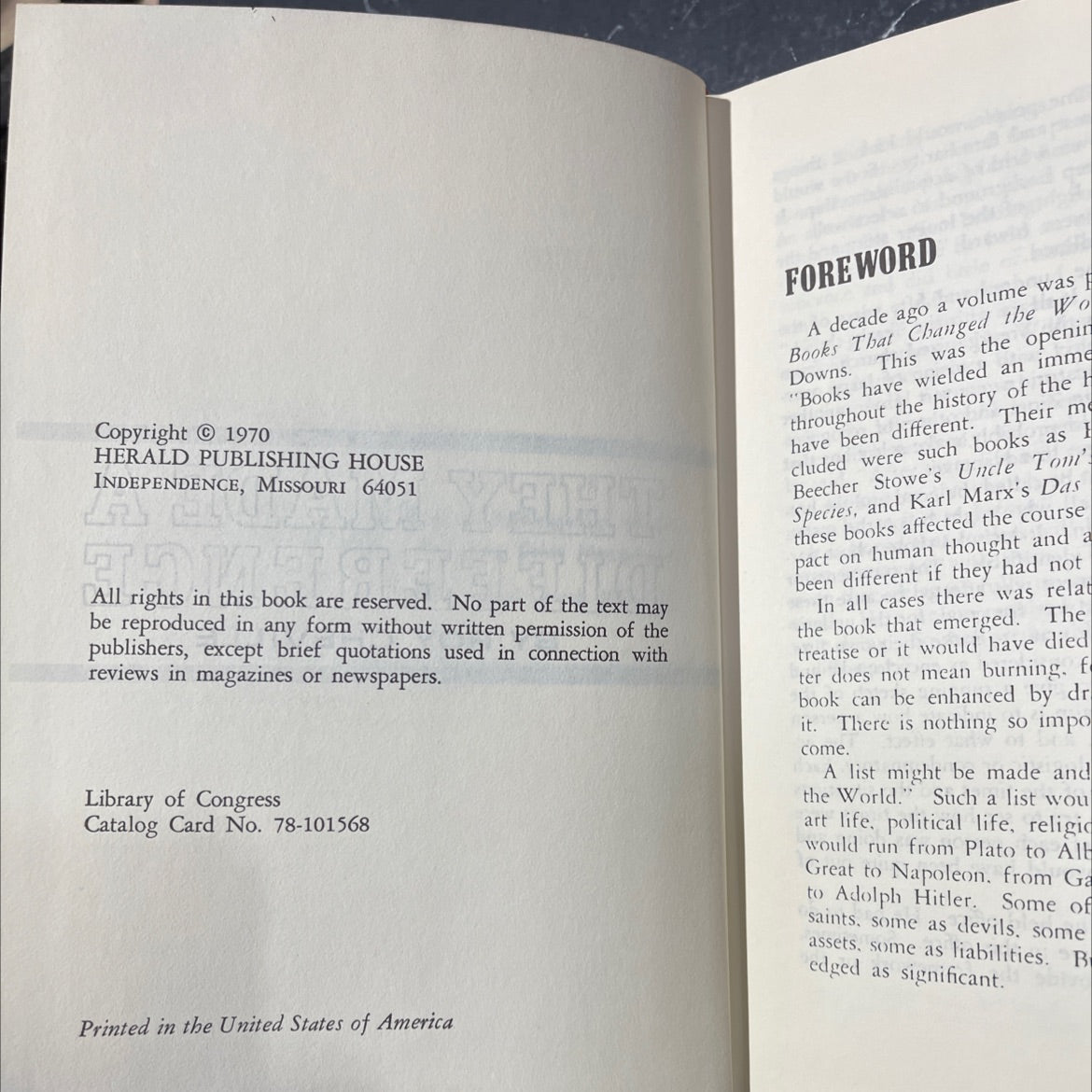 they made a difference book, by roy cheville, 1970 Hardcover image 3