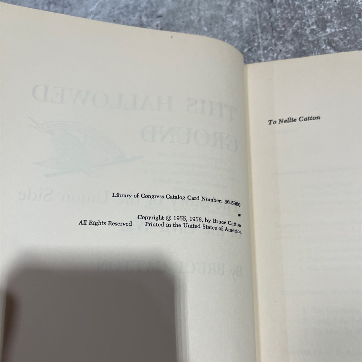 this hallowed ground book, by bruce catton, 1956 Hardcover image 3
