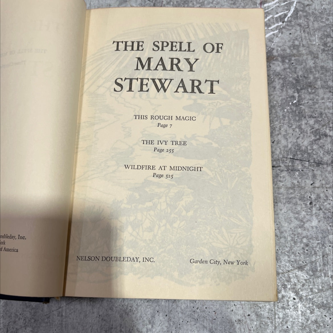 this rough magic book, by mary stewart, 1968 Hardcover image 2