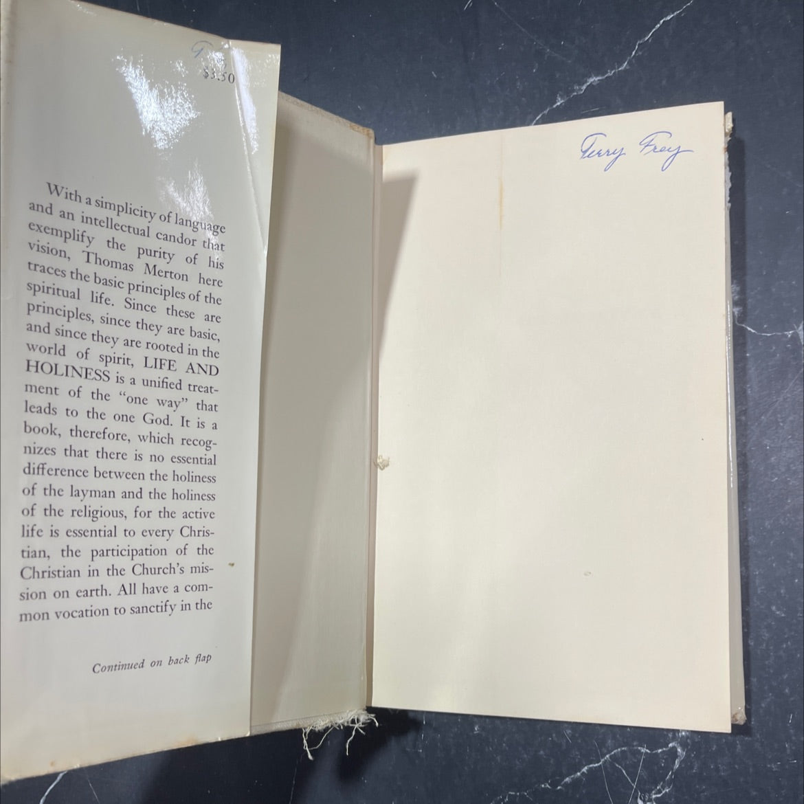 thomas merton life and holiness book, by thomas merton, 1963 Hardcover image 4