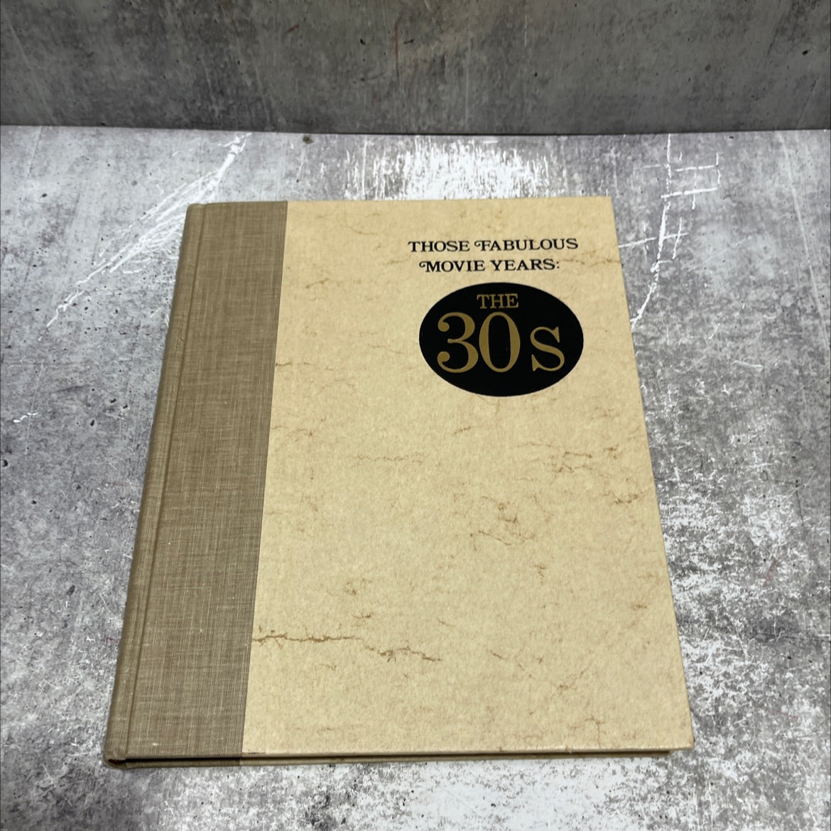 those fabulous movie years: the 30s book, by paul trent, 1975 Hardcover image 1