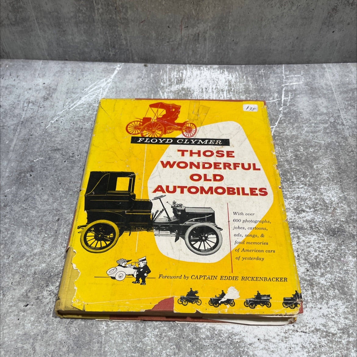those wonderful old automobiles book, by Floyd Clymer, 1953 Hardcover image 1