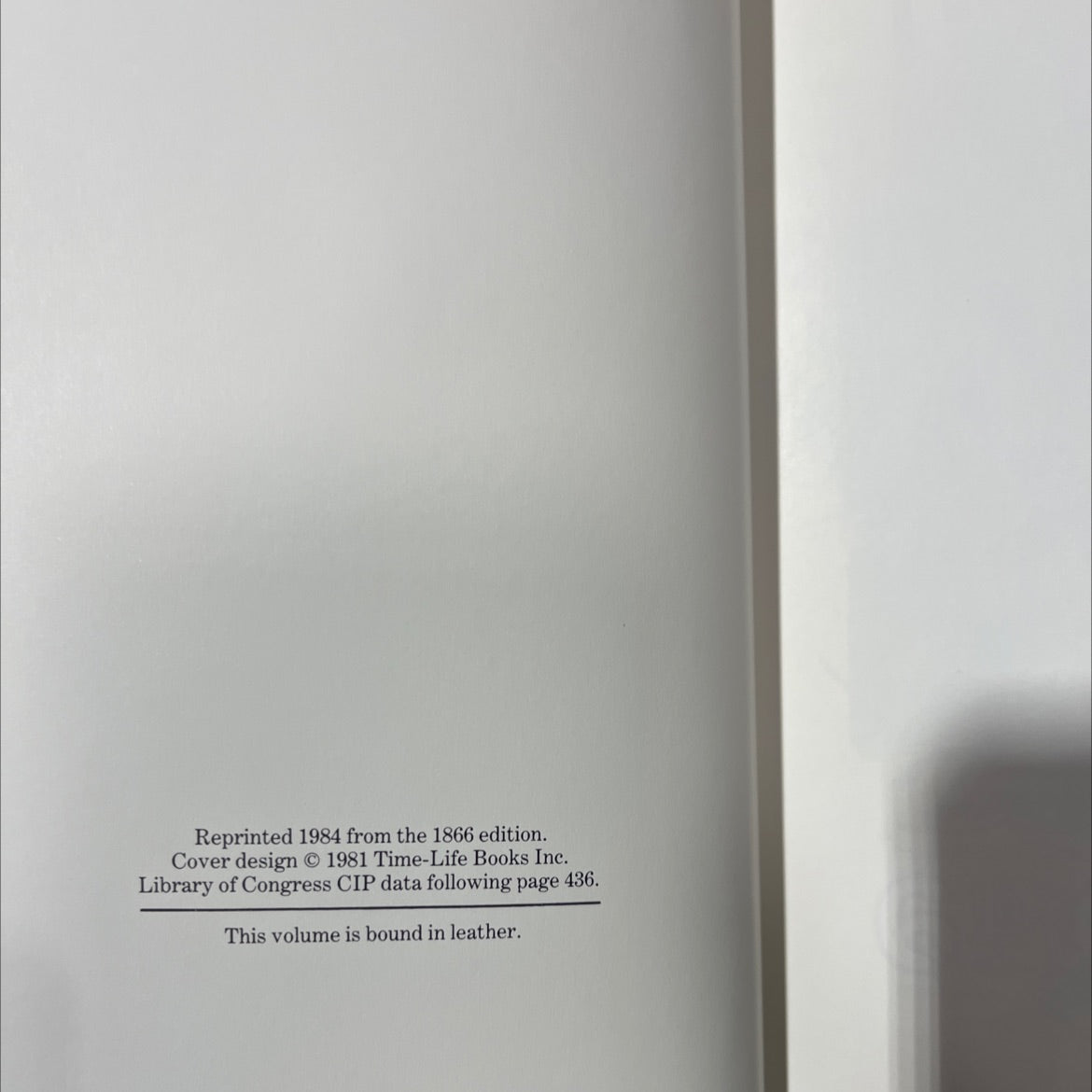 three years in the 6th corps book, by ferguson.ale, 1984 Leather image 3