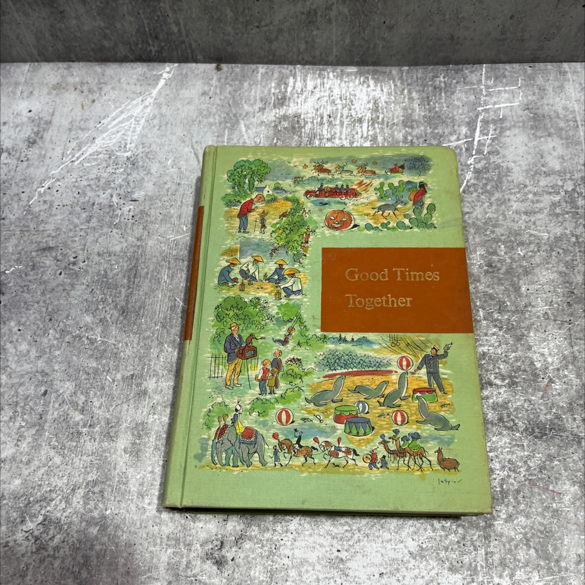 through golden windows good times together book, by unknown, 1958 Hardcover image 1