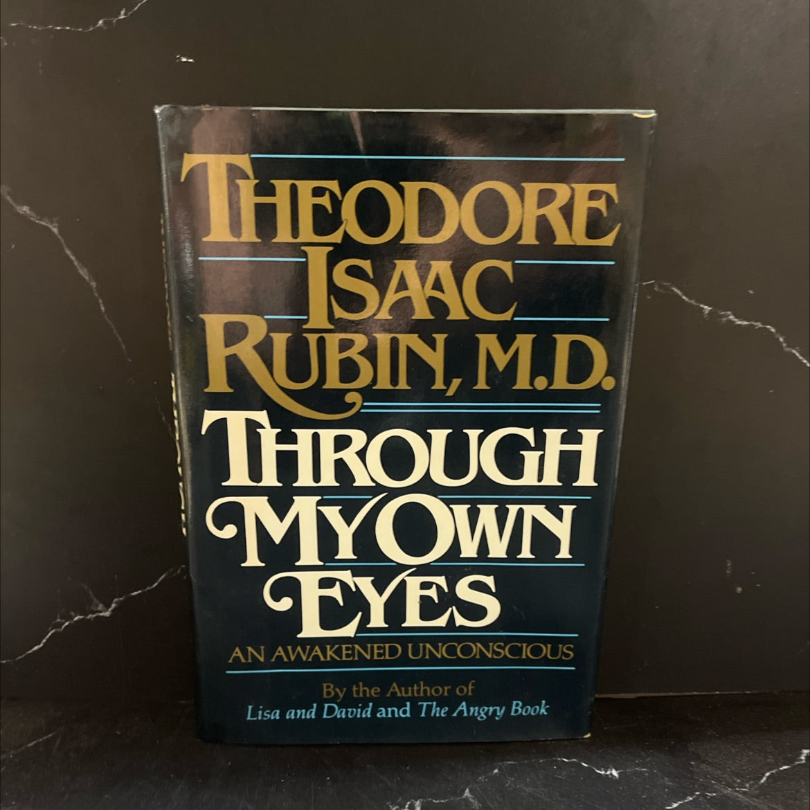 through my own eyes book, by Theodore Isaac Rubin, M.D., 1982 Hardcover image 1