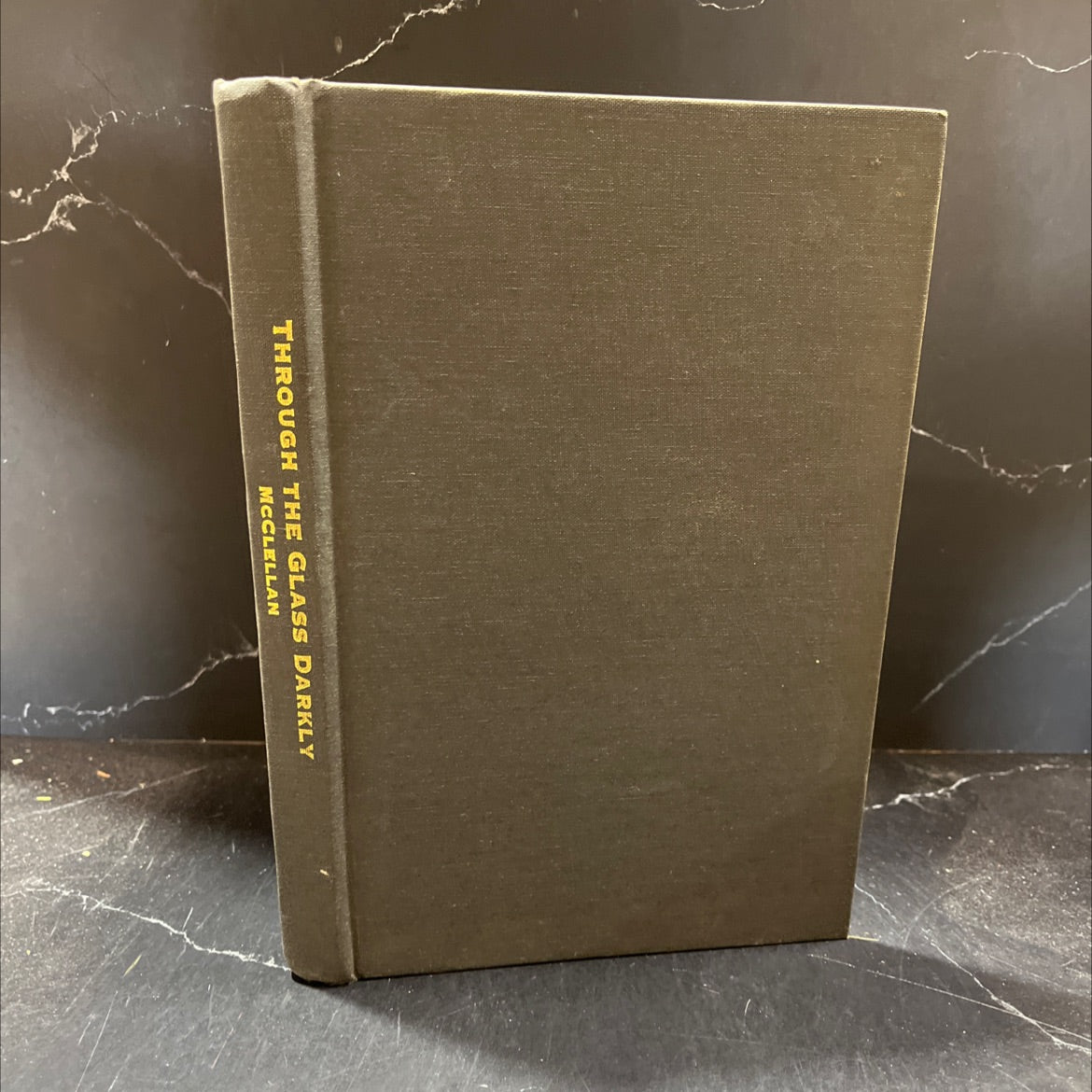 SIGNED through the glass darkly: selected columns by bill mcclellan book, by bill mcclellan, 2006 Hardcover, First image 1