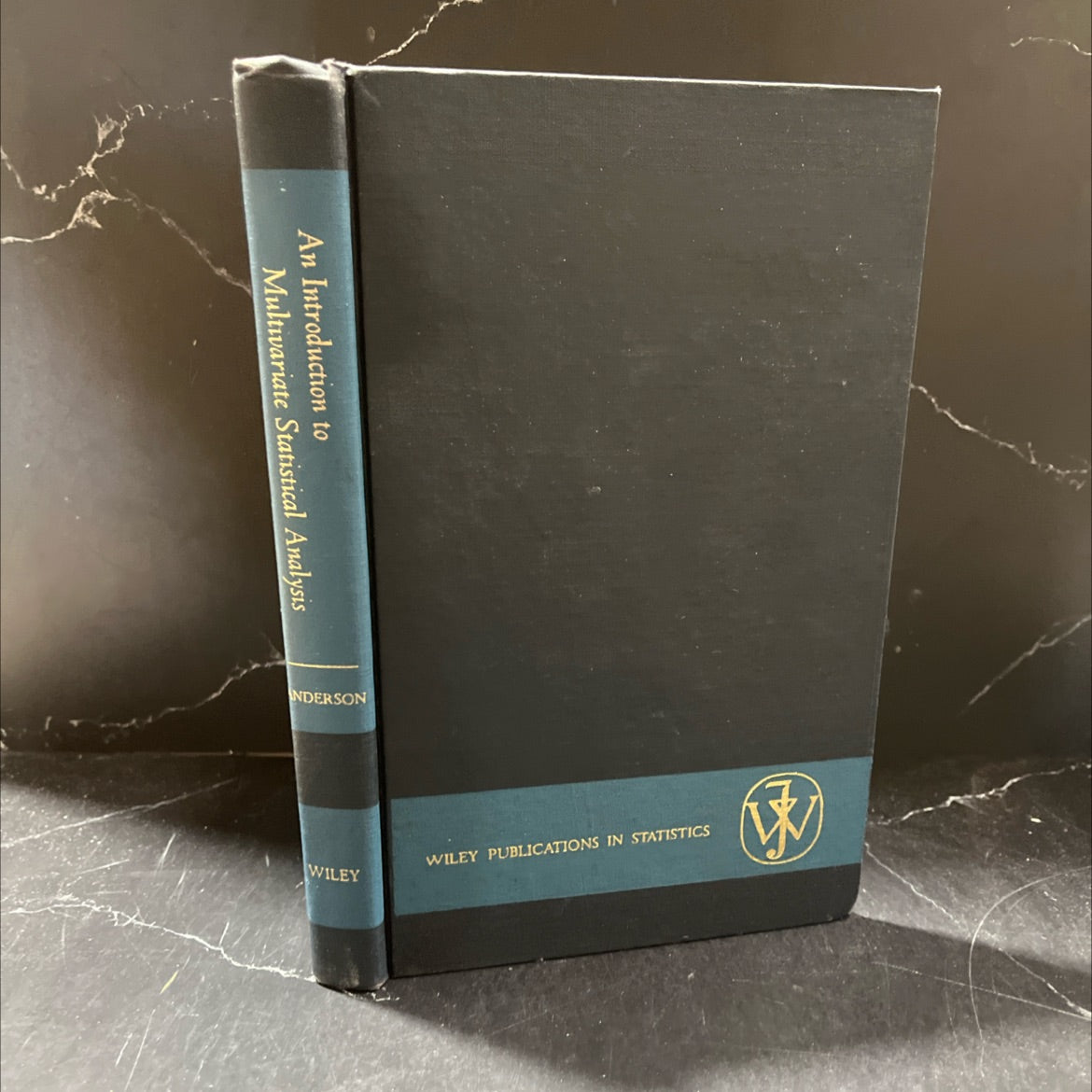 tical statistics an introduction to multivariate statistical analysis book, by t. w. anderson, 1958 Hardcover image 1