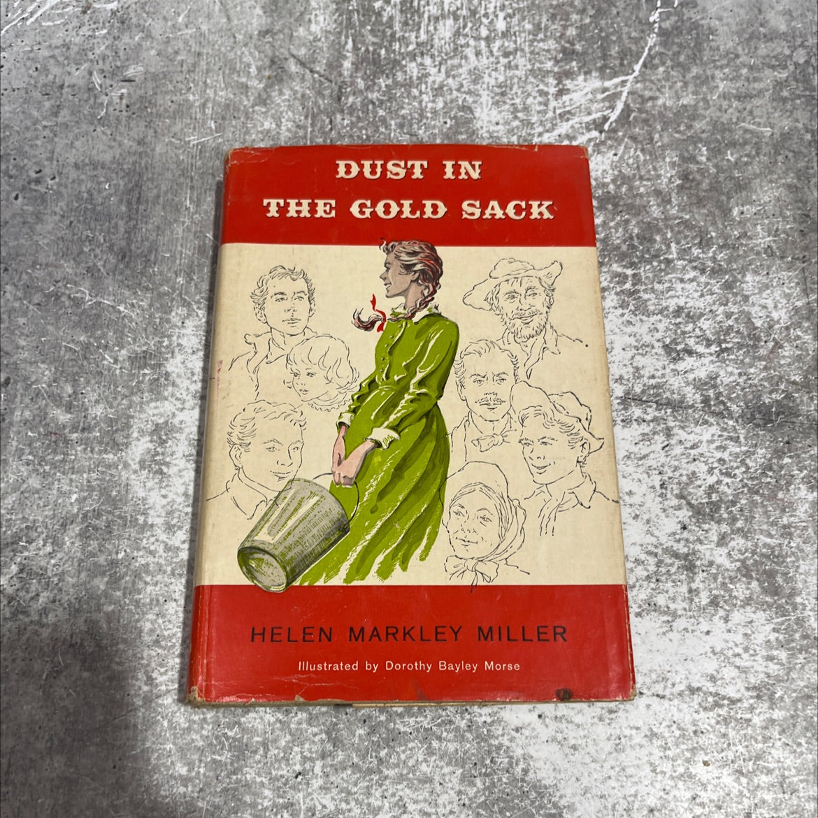 tiller sack all dust in the gold sack book, by helen markley miller, 1957 Hardcover image 1