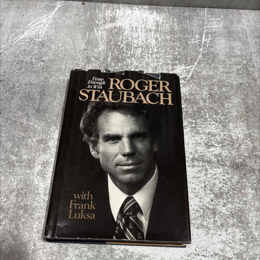 time enough to win book, by roger staubach, 1980 Hardcover image 1