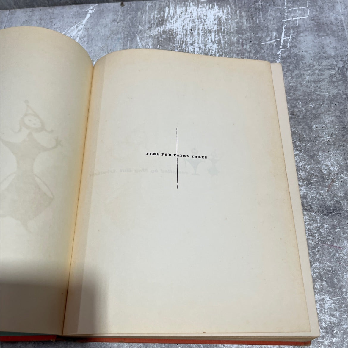 time for fairy tales book, by unknown, 1952 Hardcover image 2