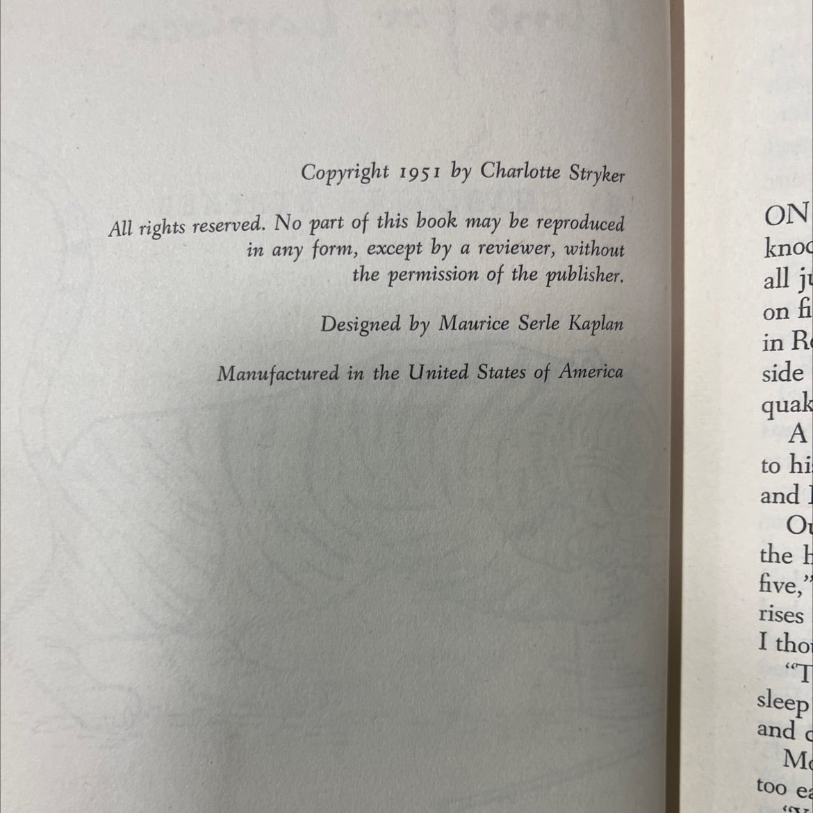 time for tapioca book, by charlotte stryker, 1951 Hardcover image 3
