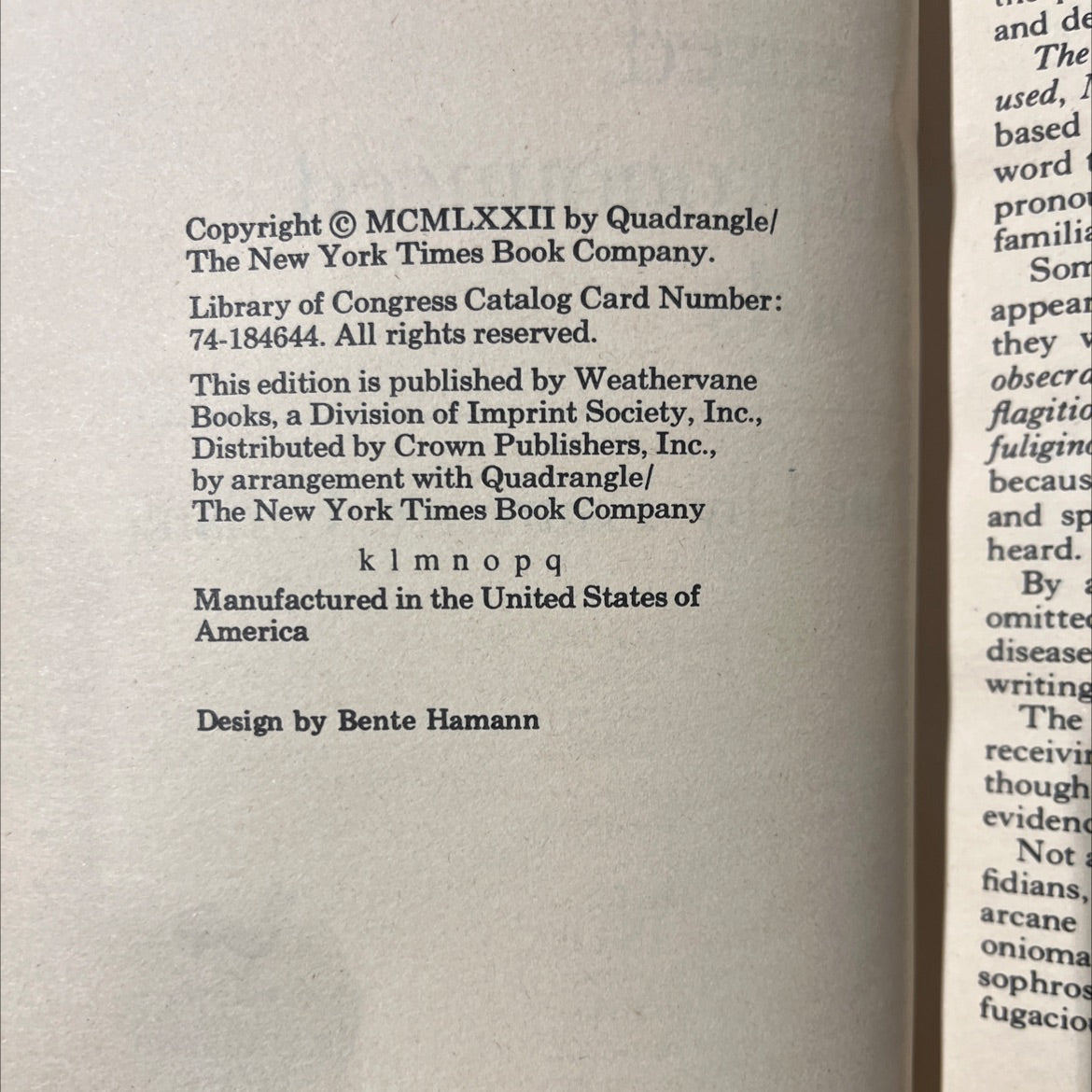 time of everyday reader's dictionary misunderstood misused mispronounced words book, by laurence urdang, 1972 Hardcover image 3