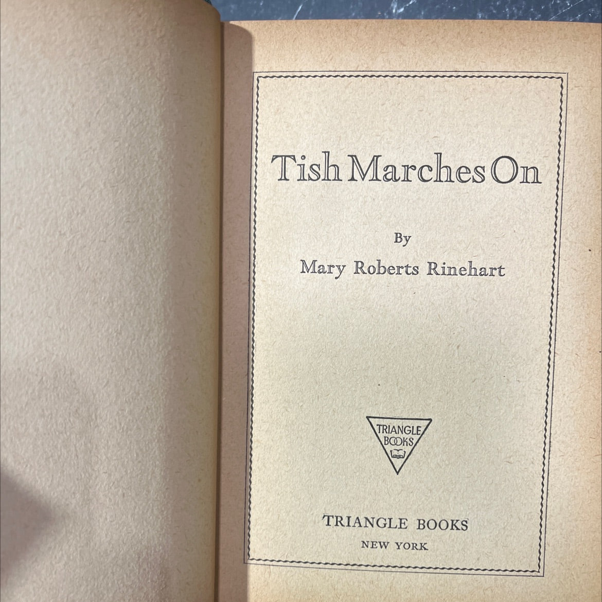 tish marches on book, by mary roberts rinehart, 1941 Hardcover image 2
