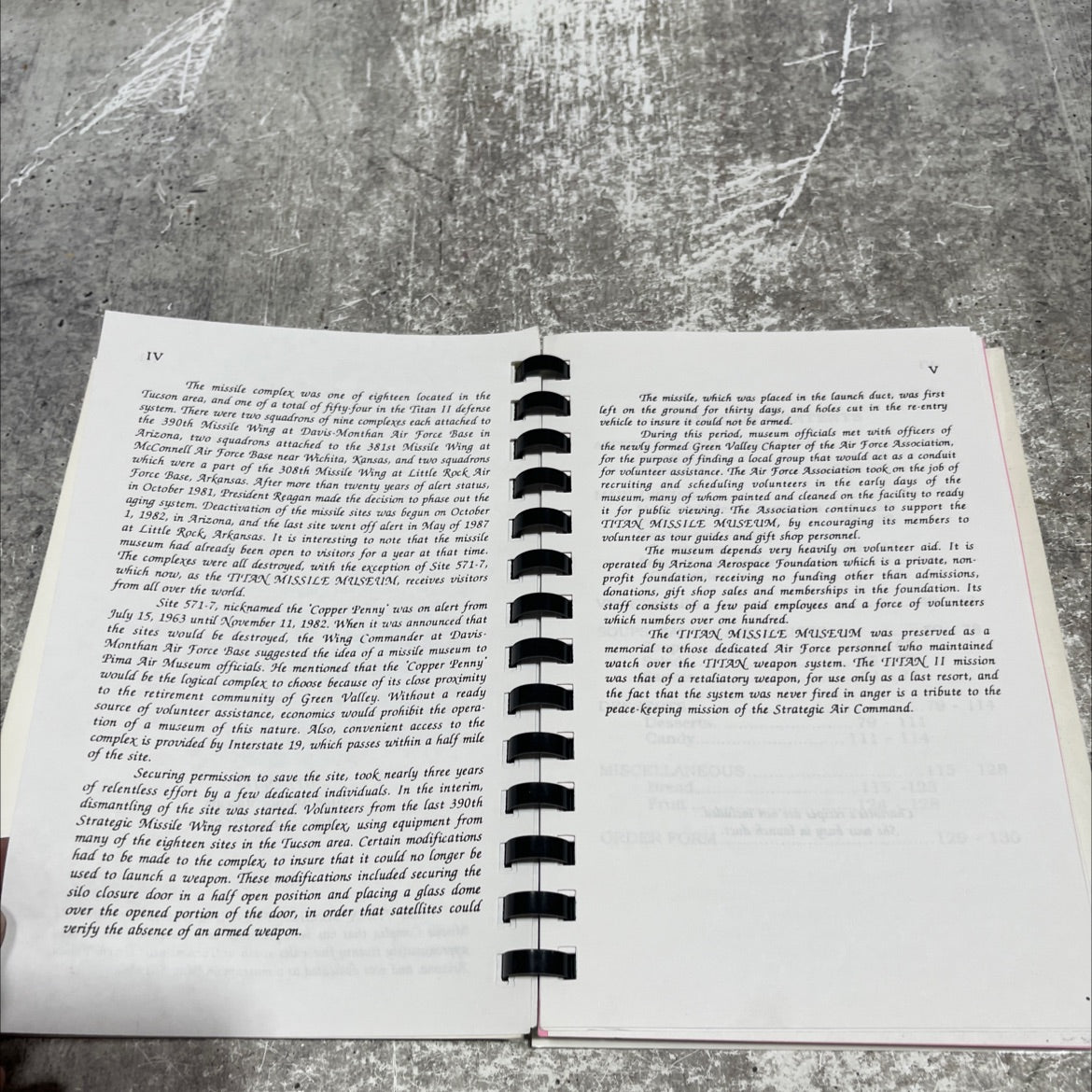 titan missile pantry cook book book, by unknown, 1997 Paperback image 2