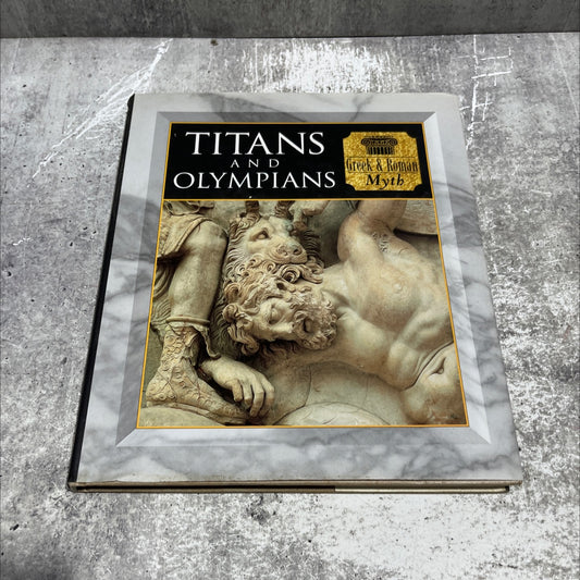titans and olympians greek & roman myth book, by Tony Allan, Sara Maitland, 1997 Hardcover image 1