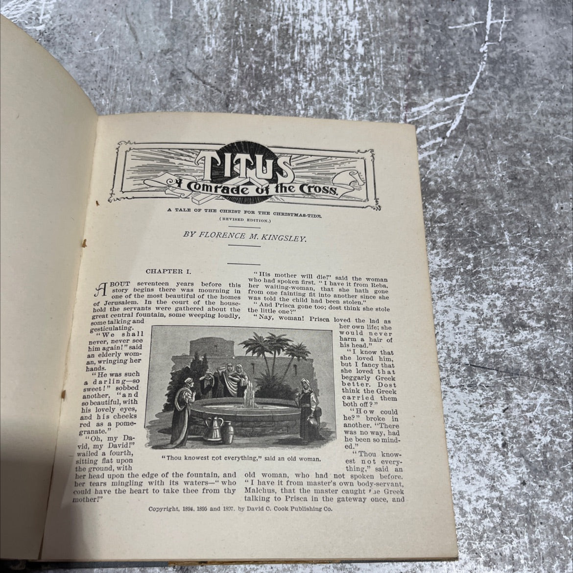titus et comrade of the cross. a tale of the christ for the christmas-tide. (revised edition.) book, by florence m. image 3
