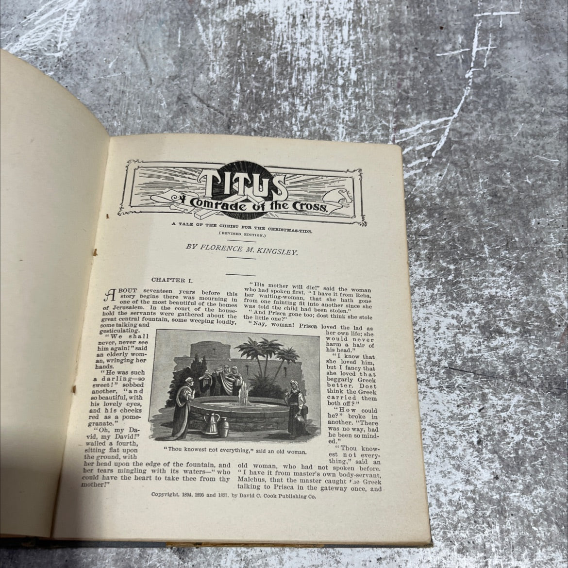 titus et comrade of the cross. a tale of the christ for the christmas-tide. (revised edition.) book, by florence m. image 2