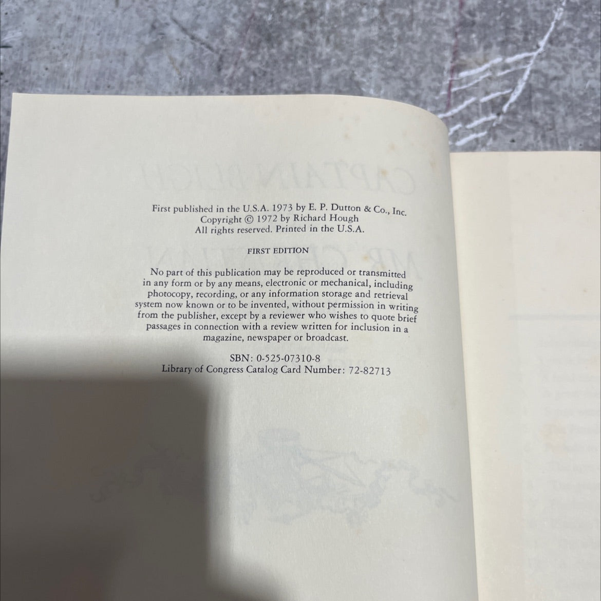 to die sion int tleship esher ate captain bligh & mr christian the men and the mutiny book, by richard hough, 1973 image 3