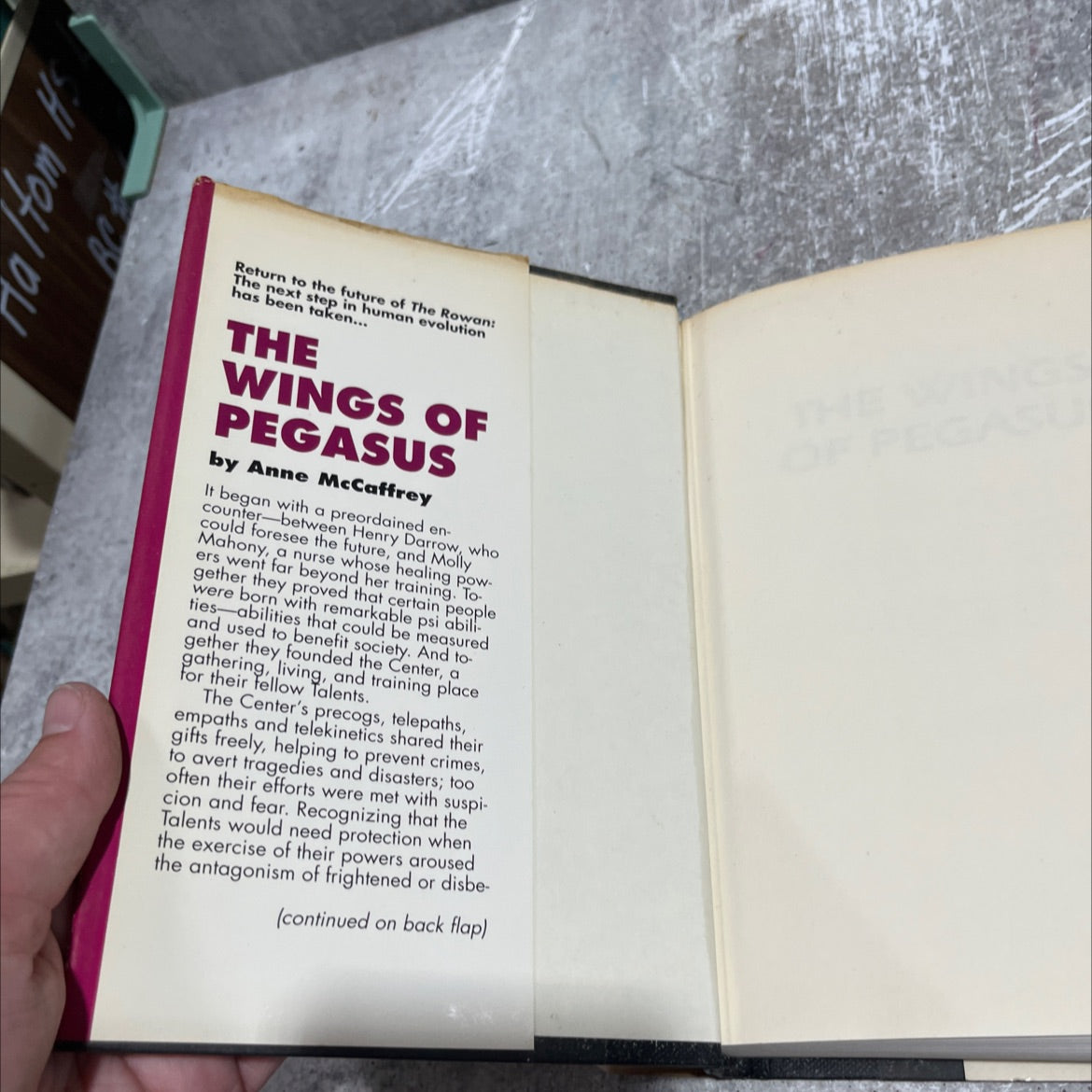 to ride pegasus book, by anne mccaffrey, 1990 Hardcover image 4