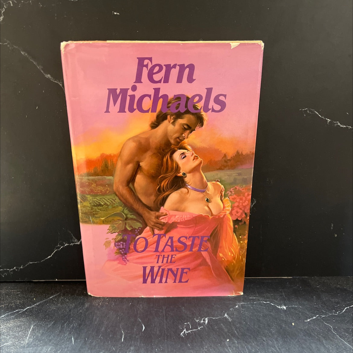 to taste the wine book, by fern michaels, 1987 Hardcover image 1
