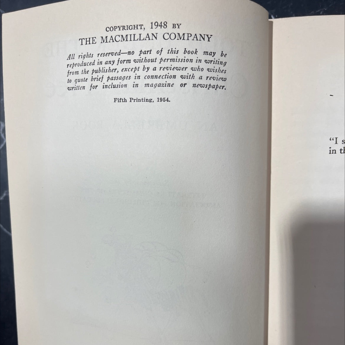 told under the christmas tree book, by literature committee of the association for childhood education, 1954 Hardcover image 3