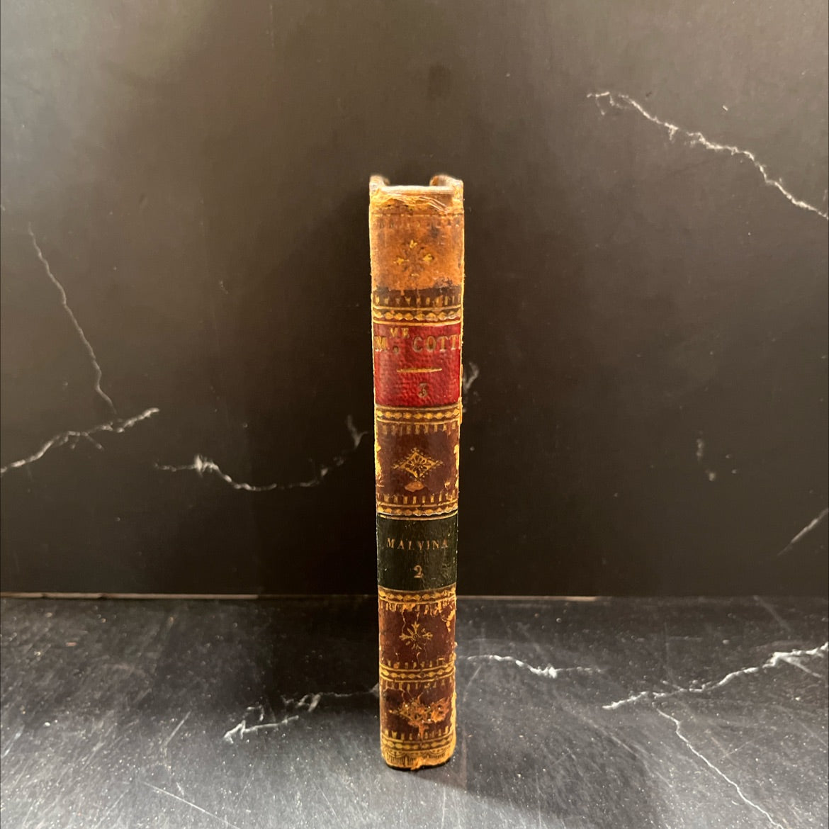 tom malvina oeuvres completes de m. cottin book, by m. cottin, 1818 Leather image 4
