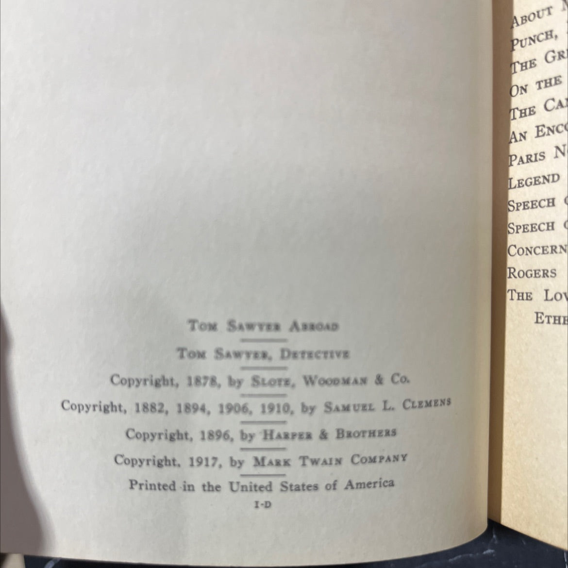 tom sawyer abroad book, by mark twain, 1917 Hardcover image 3