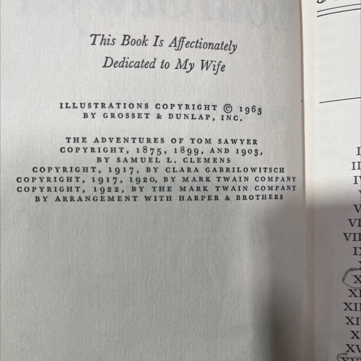 tom sawyer book, by samuel l. clemens, 1963 Hardcover image 3