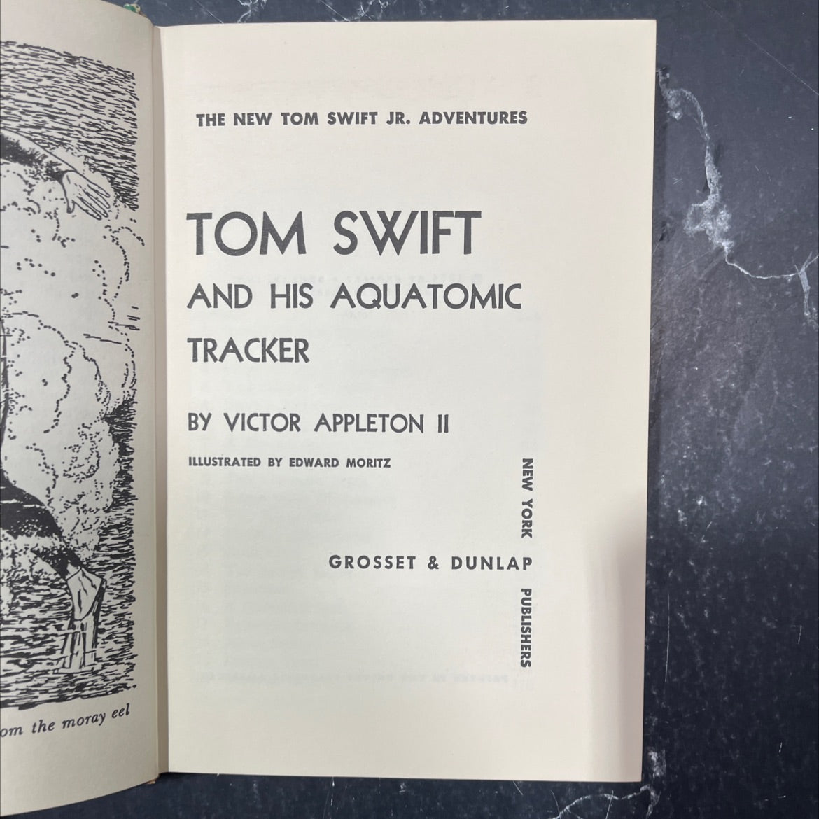 tom swift and his aquatonic tracker book, by victor appleton ii, 1964 Hardcover image 2