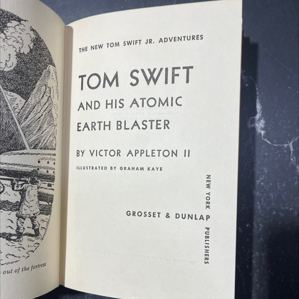 tom swift and his atomic earth blaster book, by victor appleton II, 1954 Hardcover image 2