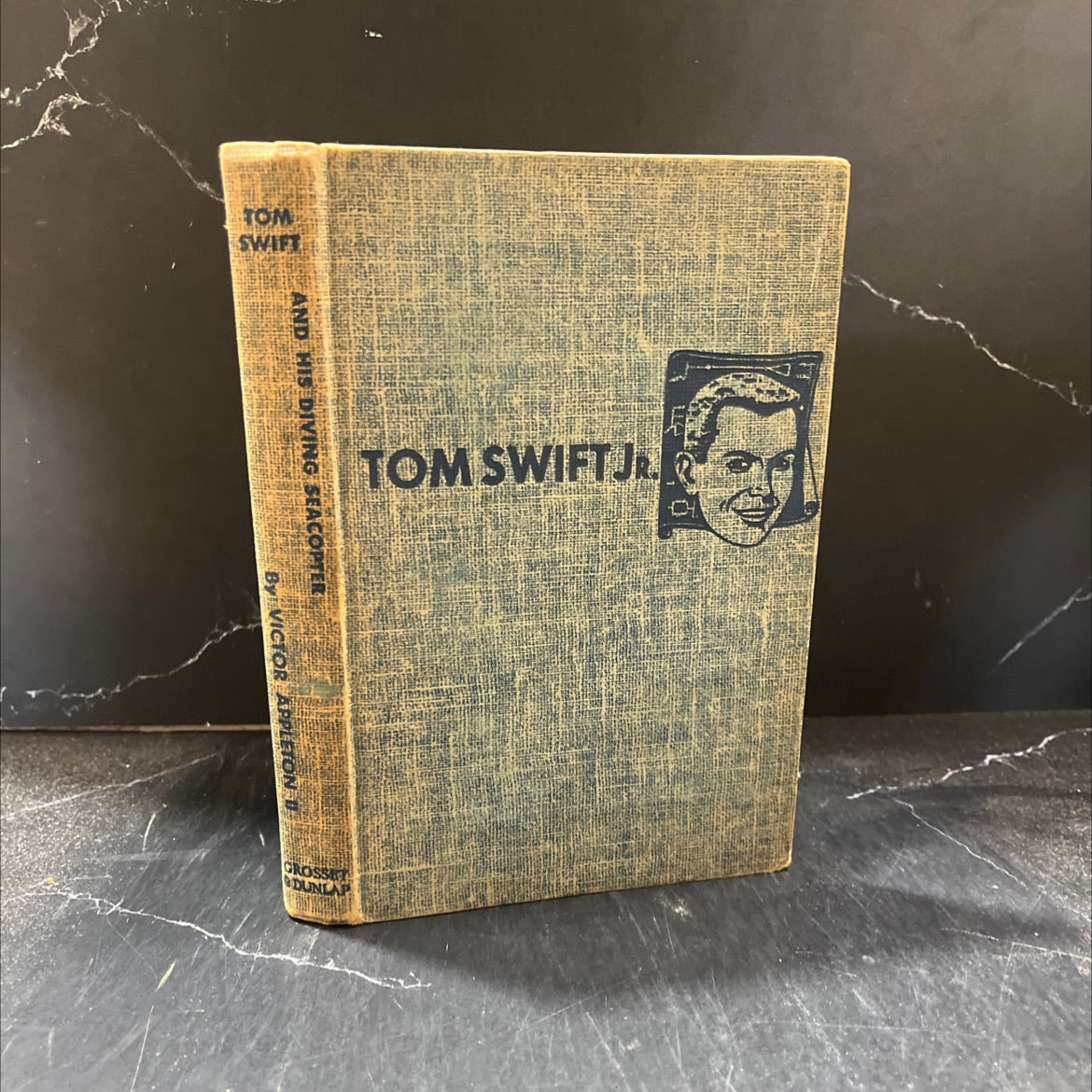 tom swift and his diving seacopter book, by victor appleton ii, 1956 Hardcover image 1